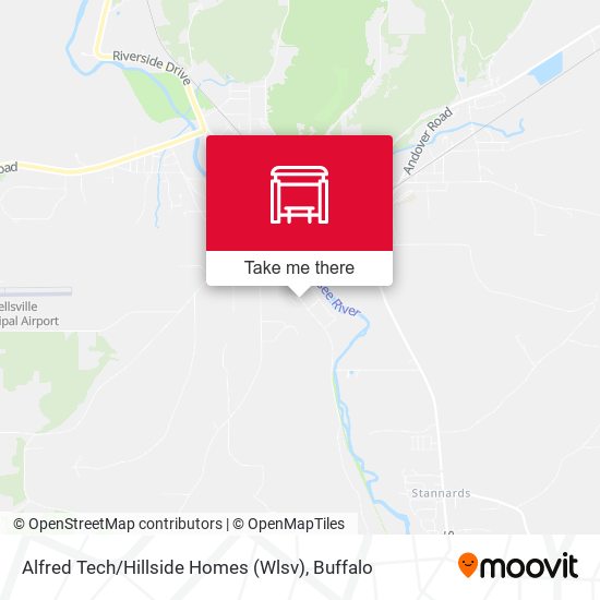 Mapa de Alfred Tech / Hillside Homes (Wlsv)
