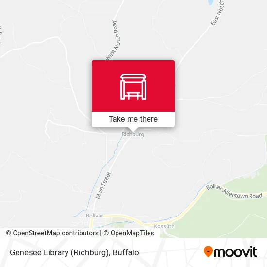 Genesee Library (Richburg) map