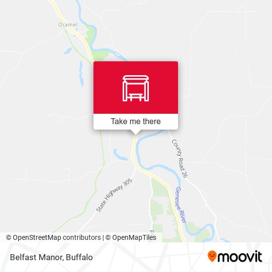 Belfast Manor map