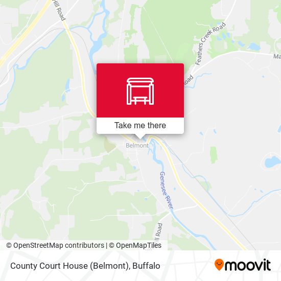 County Court House (Belmont) map