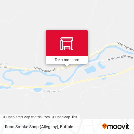 Ron's Smoke Shop (Allegany) map