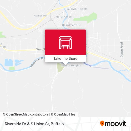 Mapa de Riverside Dr & S Union St
