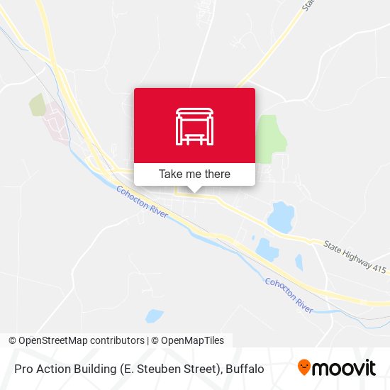 Mapa de Pro Action Building (E. Steuben Street)