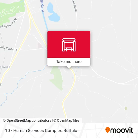 Mapa de 10 - Human Services Complex
