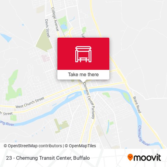 Mapa de 23 - Chemung Transit Center