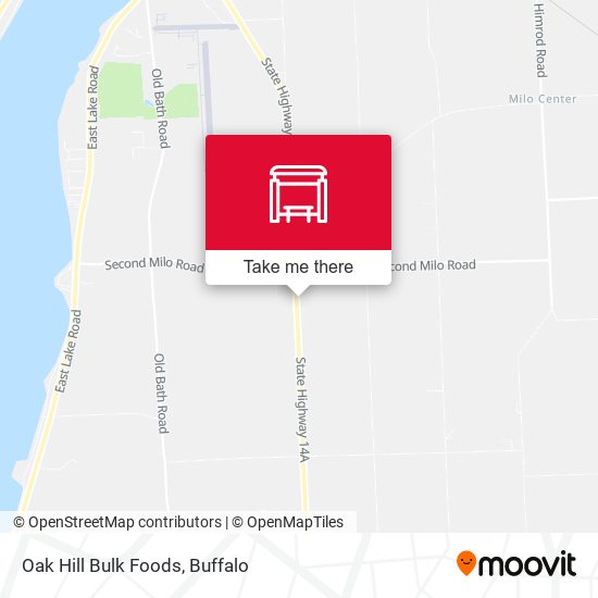 Mapa de Oak Hill Bulk Foods