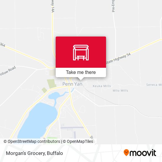 Mapa de Morgan's Grocery