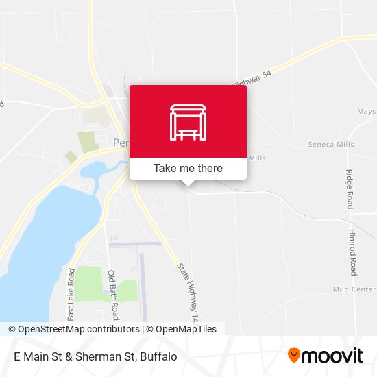 Mapa de E Main St & Sherman St