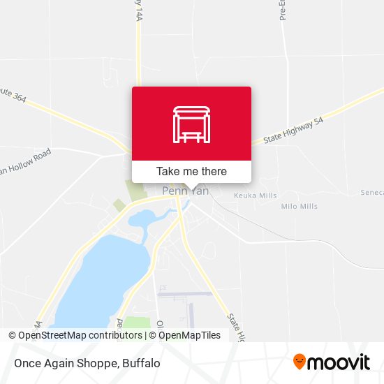Mapa de Once Again Shoppe