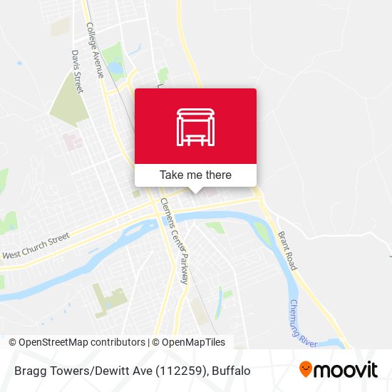 Bragg Towers / Dewitt Ave (112259) map