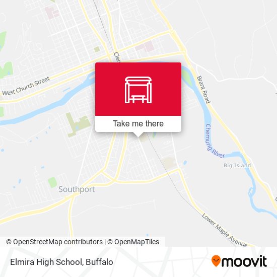 Elmira High School map