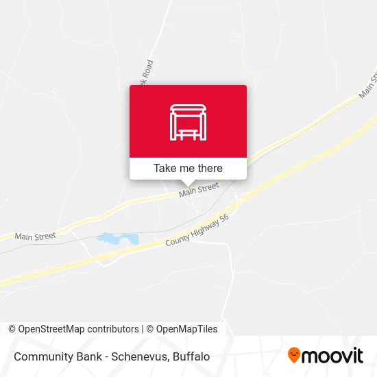 Community Bank - Schenevus map