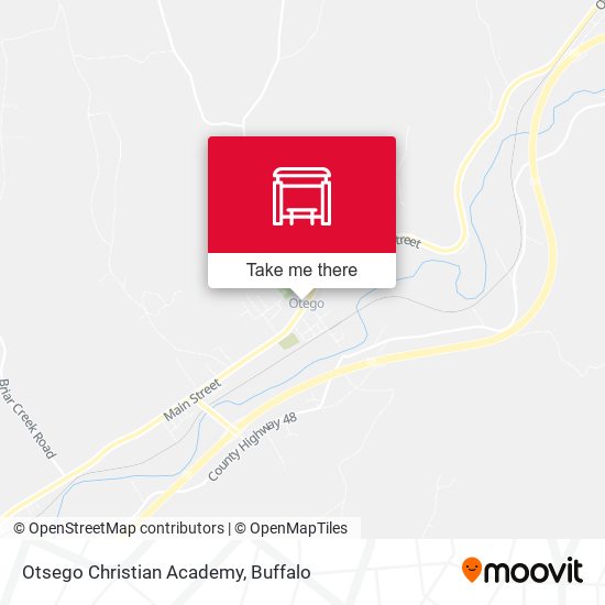 Otsego Christian Academy map