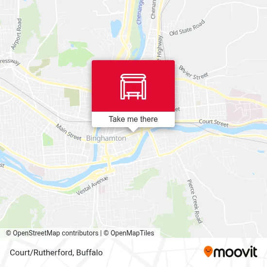 Court/Rutherford map