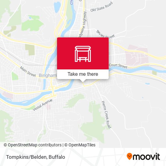Mapa de Tompkins/Belden
