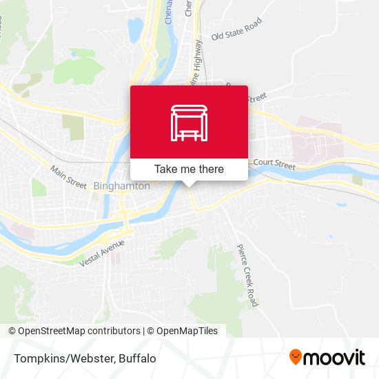 Tompkins/Webster map