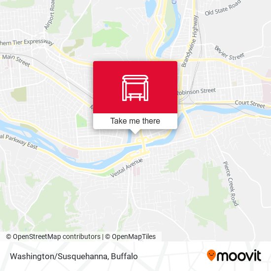 Washington/Susquehanna map