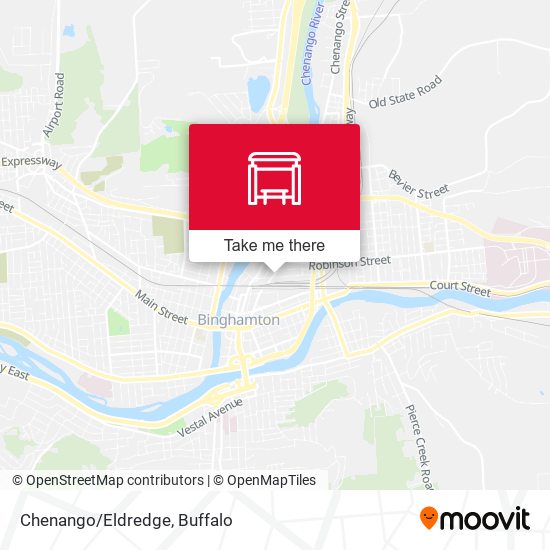 Chenango/Eldredge map