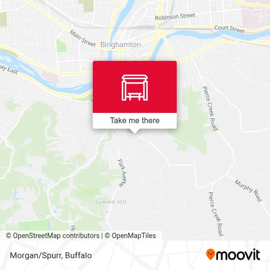 Morgan/Spurr map