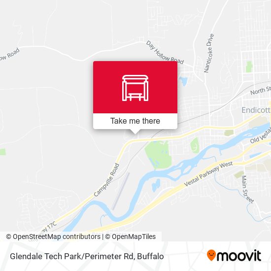 Mapa de Glendale Tech Park / Perimeter Rd