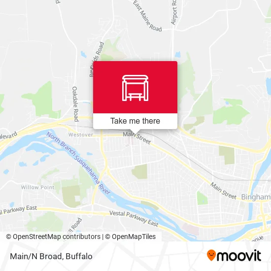 Main/N Broad map