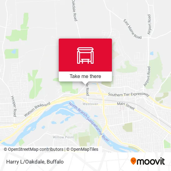 Harry L/Oakdale map