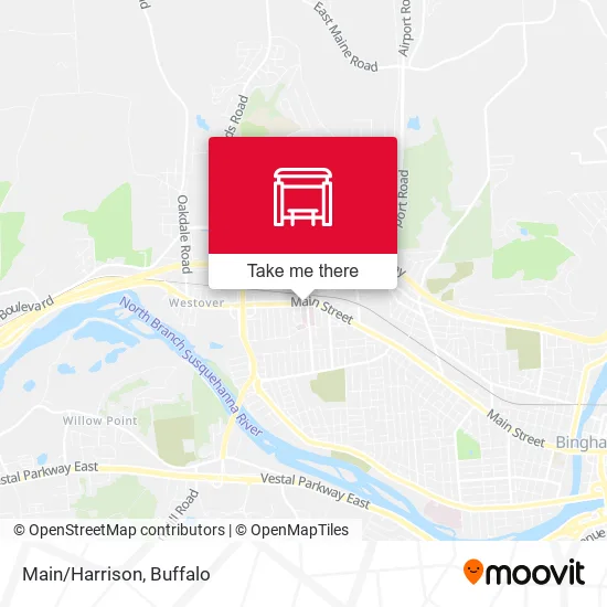 Main/Harrison map