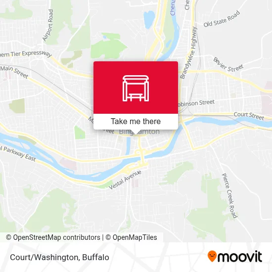 Court/Washington map