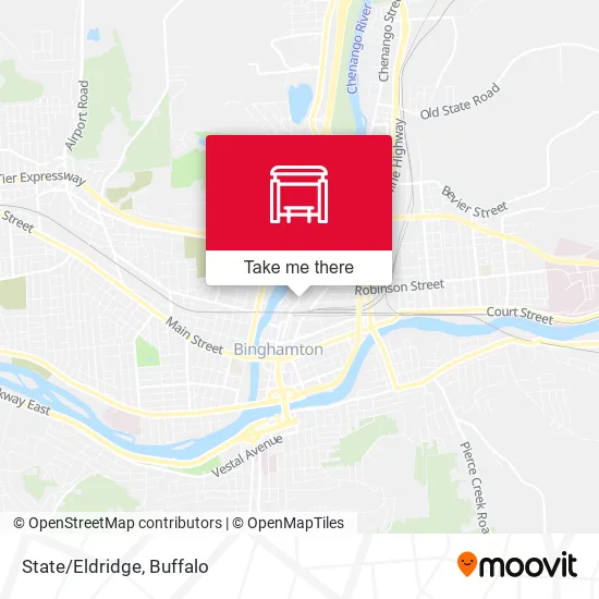 State/Eldridge map
