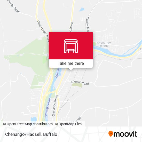 Mapa de Chenango/Hadsell