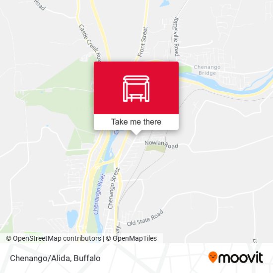 Chenango/Alida map