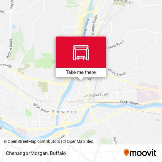 Chenango/Morgan map