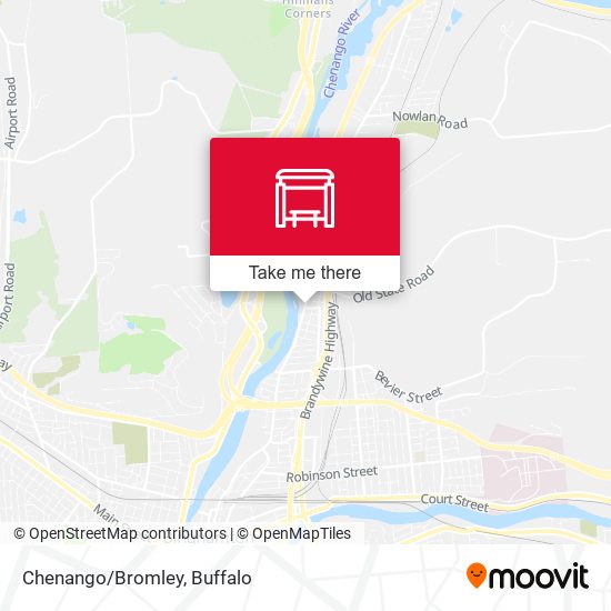 Chenango/Bromley map