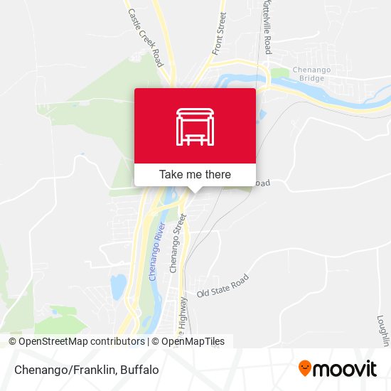 Mapa de Chenango/Franklin