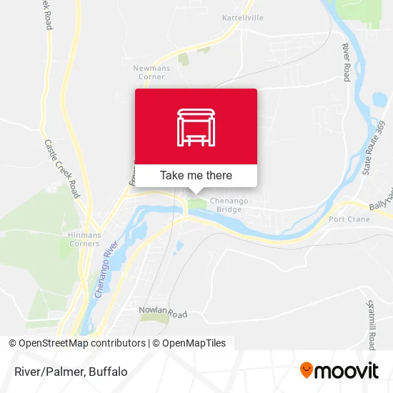 River/Palmer map