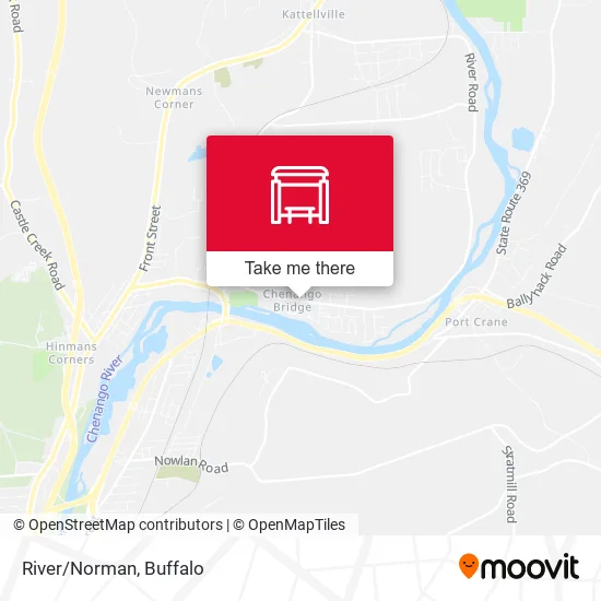 River/Norman map