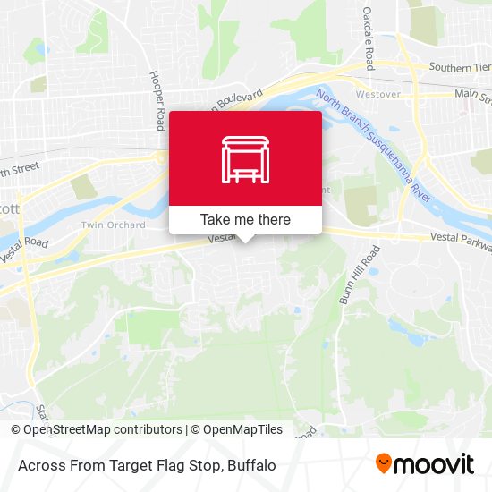 Across From Target Flag Stop map