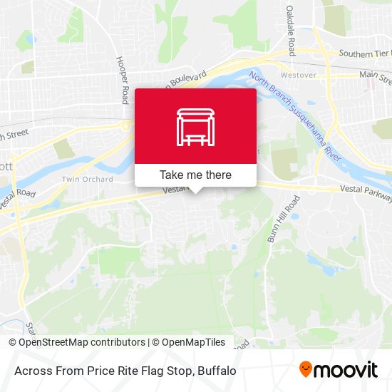 Across From Price Rite Flag Stop map