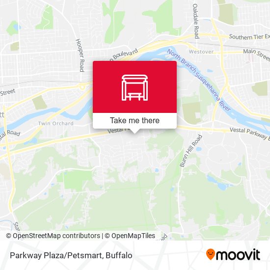 Parkway Plaza/Petsmart map