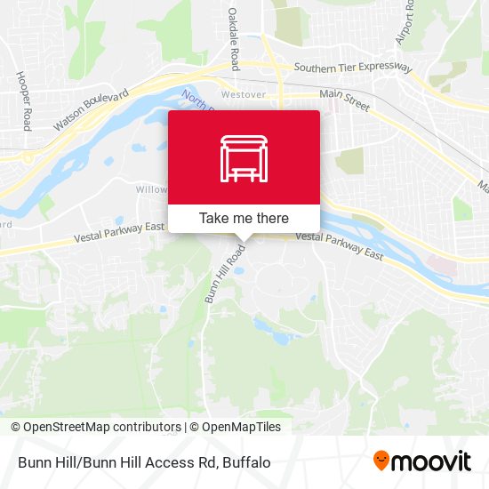 Mapa de Bunn Hill/Bunn Hill Access Rd
