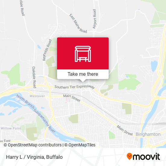 Mapa de Harry L / Virginia