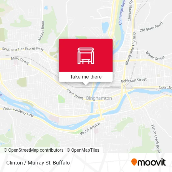 Clinton / Murray St map