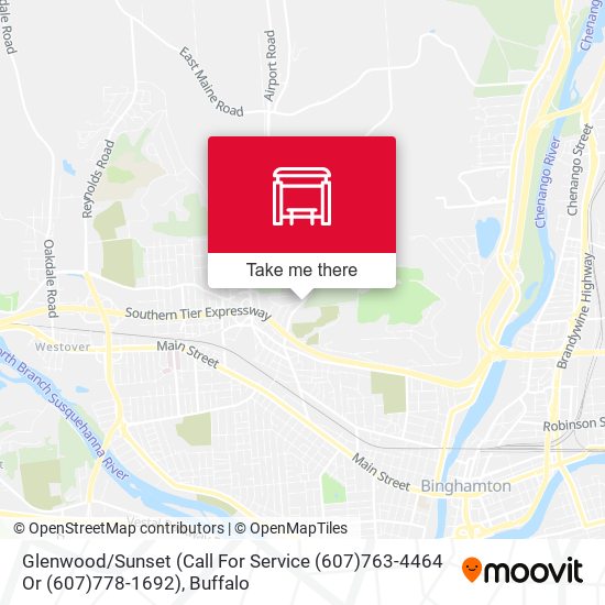 Glenwood / Sunset (Call For Service (607)763-4464 Or (607)778-1692) map