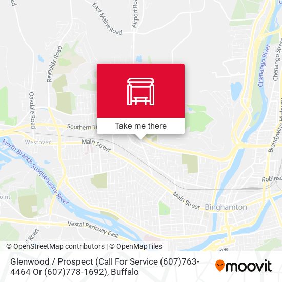 Mapa de Glenwood / Prospect (Call For Service (607)763-4464 Or (607)778-1692)