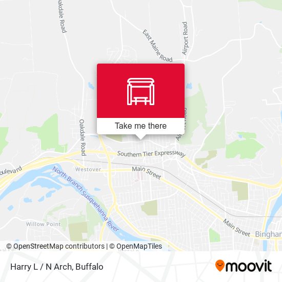 Mapa de Harry L /  N Arch