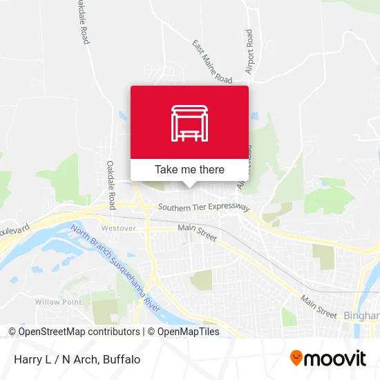Harry L /  N Arch map