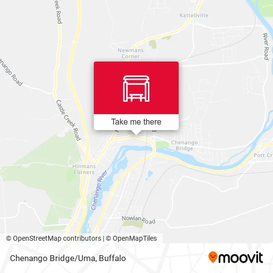 Chenango Bridge/Uma map