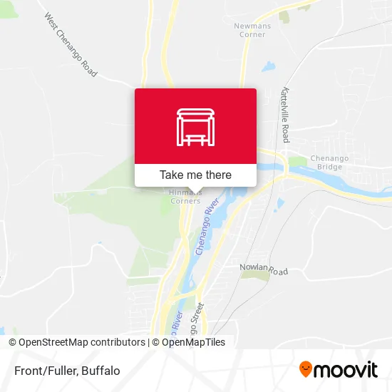 Front/Fuller map