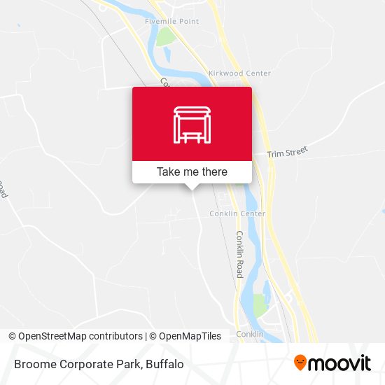 Broome Corporate Park map