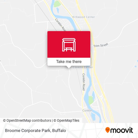 Broome Corporate Park map